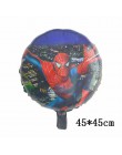 Duża 3D folia pająk bohater człowiek balon żelaza Batman dekoracja urodzinowa zabawki dla dzieci Avengers baby shower balon powi