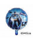 Duża 3D folia pająk bohater człowiek balon żelaza Batman dekoracja urodzinowa zabawki dla dzieci Avengers baby shower balon powi