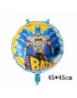 Duża 3D folia pająk bohater człowiek balon żelaza Batman dekoracja urodzinowa zabawki dla dzieci Avengers baby shower balon powi