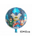 Duża 3D folia pająk bohater człowiek balon żelaza Batman dekoracja urodzinowa zabawki dla dzieci Avengers baby shower balon powi