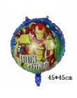 Duża 3D folia pająk bohater człowiek balon żelaza Batman dekoracja urodzinowa zabawki dla dzieci Avengers baby shower balon powi