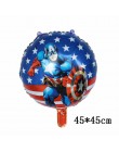 Duża 3D folia pająk bohater człowiek balon żelaza Batman dekoracja urodzinowa zabawki dla dzieci Avengers baby shower balon powi