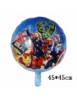 Duża 3D folia pająk bohater człowiek balon żelaza Batman dekoracja urodzinowa zabawki dla dzieci Avengers baby shower balon powi