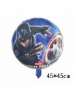 Duża 3D folia pająk bohater człowiek balon żelaza Batman dekoracja urodzinowa zabawki dla dzieci Avengers baby shower balon powi