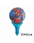 Duża 3D folia pająk bohater człowiek balon żelaza Batman dekoracja urodzinowa zabawki dla dzieci Avengers baby shower balon powi