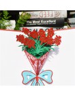 3D karty kirigami upominki na dzień matki karty kocham mamę goździki bukiety kwiatowe kartki z życzeniami dla matki kartka urodz