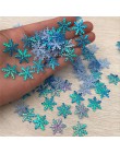 CRLEY 300 sztuk ozdoba świąteczna śnieżynka Xmas urodziny dekoracja na przyjęcie ślubne Handmade Home Decor kolorowe akcesoria b