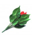 Anthurium, zielone doniczkowe anthurium kwiaty kryty zielone rośliny balkon biura na biurko sztuczne kwiaty bonsai