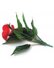 Anthurium, zielone doniczkowe anthurium kwiaty kryty zielone rośliny balkon biura na biurko sztuczne kwiaty bonsai