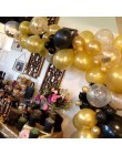 30 sztuk/partia 10 Cal perła złoto srebro czarne lateksowe balony urodziny dekoracje weselne Air Helium Globos akcesoria do upom