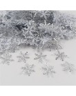 CRLEY 300 sztuk ozdoba świąteczna śnieżynka Xmas urodziny dekoracja na przyjęcie ślubne Handmade Home Decor kolorowe akcesoria b