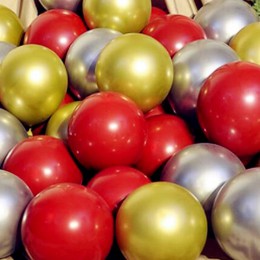 12 sztuk/partia różowy lateksowy balon chrom złoty srebrny złoty chrom metaliczny ślub dla przyszłej panny młodej Theme Party Ai