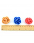 100 sztuk/partia Mini róża z pianki polietylenowej głowy sztuczne Handmade DIY ślub dekoracja domu zaopatrzenie firm fałszywe kw
