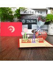 3D karty kirigami upominki na dzień matki karty kocham mamę goździki bukiety kwiatowe kartki z życzeniami dla matki kartka urodz