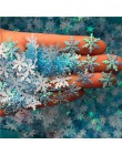 CRLEY 300 sztuk ozdoba świąteczna śnieżynka Xmas urodziny dekoracja na przyjęcie ślubne Handmade Home Decor kolorowe akcesoria b