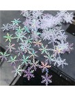 CRLEY 300 sztuk ozdoba świąteczna śnieżynka Xmas urodziny dekoracja na przyjęcie ślubne Handmade Home Decor kolorowe akcesoria b