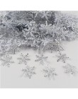 CRLEY 300 sztuk ozdoba świąteczna śnieżynka Xmas urodziny dekoracja na przyjęcie ślubne Handmade Home Decor kolorowe akcesoria b