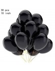 30 sztuk/partia 10 Cal perła złoto srebro czarne lateksowe balony urodziny dekoracje weselne Air Helium Globos akcesoria do upom
