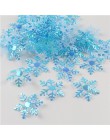 CRLEY 300 sztuk ozdoba świąteczna śnieżynka Xmas urodziny dekoracja na przyjęcie ślubne Handmade Home Decor kolorowe akcesoria b