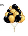 30 sztuk/partia 10 Cal perła złoto srebro czarne lateksowe balony urodziny dekoracje weselne Air Helium Globos akcesoria do upom