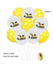 1 zestaw ciągnik budowlany temat nadmuchiwane balony ciężarówka pojazd banery ciasto wystrój Baby Shower chłopcy materiały urodz