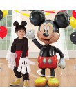 114cm Giant Mickey Minnie Mouse balon kreskówka folia balon na przyjęcie urodzinowe dla dzieci dekoracje na imprezę urodzinową d