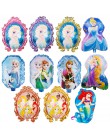 1pc Cartoon księżniczka syrenka z balonów foliowych Baby shower dziewczyna nadmuchiwane helem Globos dzieci dekoracje na przyjęc