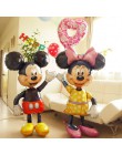 114cm Giant Mickey Minnie Mouse balon kreskówka folia balon na przyjęcie urodzinowe dla dzieci dekoracje na imprezę urodzinową d