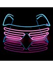 Szklanki z podświetleniem led rozświetlają odcienie migające Luminous Rave Night świąteczne zajęcia ślubna dekoracja urodzinowa 