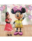 114cm Giant Mickey Minnie Mouse balon kreskówka folia balon na przyjęcie urodzinowe dla dzieci dekoracje na imprezę urodzinową d