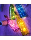 DIY dekoracje na wesele i przyjęcie miedziany przewód świetlny halloween boże narodzenie urodziny impreza jednorożec lampki Garl