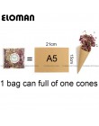 100% naturalne konfetti ślubne ELOMAN suszone płatki kwiatów pop dekoracja weselna i imprezowa biodegradowalny płatek róży konfe