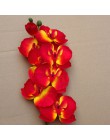 Sztuczny jedwab białe storczyki wysokiej jakości motyl Moth Phalaenopsis sztuczny kwiat na ślub domowe dekoracje świąteczne