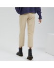 Wixra damskie spodnie sztruksowe damskie spodnie w stylu casual kobiece spodnie proste spodnie 2019 jesienne zimowe spodnie z wy