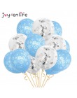 15 sztuk boże narodzenie śnieżynka balony śnieg urodziny temat balon do konfetti dzieci zabawki Xmas przyjęcie noworoczne dostaw