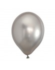 100 szt. Różowe złoto chromowane metalowe lateksowe balony z helem Baby Shower ślubna dekoracja urodzinowa dla dzieci Balon powi