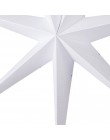 1pc 60cm duże DIY siedem kąt papierowe gwiazdki ozdoby choinkowe Home Decor wiszące latarnia bożonarodzeniowa okno kominek wystr