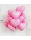 10/20 sztuk czerwony różowy biały miłość w kształcie serca lateksowe balony ślub helem walentynki prezenty urodzinowe nadmuchiwa