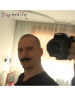 JOY-ENLIFE 12 sztuk śmieszny kostium Pirate Party wąsy Cosplay fałszywe wąsy sztuczna broda dla dzieci dorosłych dekoracja na im