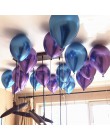 100 szt. Różowe złoto chromowane metalowe lateksowe balony z helem Baby Shower ślubna dekoracja urodzinowa dla dzieci Balon powi