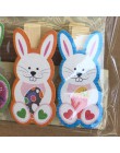 10 sztuk/partia wielkanoc drewniane DIY klipy fotograficzne Handmade Cartoon Bunny Rabbit zdjęcie drewna klip urodziny wielkanoc