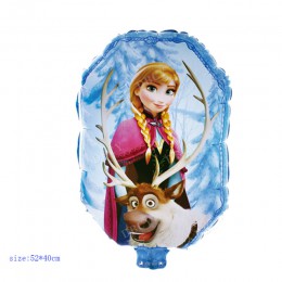 1pc Cartoon księżniczka syrenka z balonów foliowych Baby shower dziewczyna nadmuchiwane helem Globos dzieci dekoracje na przyjęc