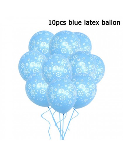 15 sztuk boże narodzenie śnieżynka balony śnieg urodziny temat balon do konfetti dzieci zabawki Xmas przyjęcie noworoczne dostaw