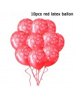15 sztuk boże narodzenie śnieżynka balony śnieg urodziny temat balon do konfetti dzieci zabawki Xmas przyjęcie noworoczne dostaw