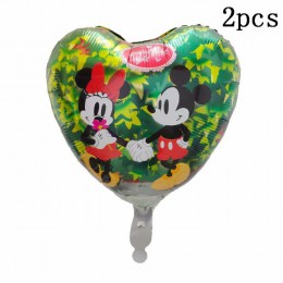 114cm Giant Mickey Minnie Mouse balon kreskówka folia balon na przyjęcie urodzinowe dla dzieci dekoracje na imprezę urodzinową d