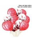 15 sztuk boże narodzenie śnieżynka balony śnieg urodziny temat balon do konfetti dzieci zabawki Xmas przyjęcie noworoczne dostaw