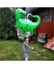 11 sztuk chłopcy urodziny Dino Party dinozaur folia konfetti do balonów lateksowe balony Dino balon powietrza Globos Baby Shower
