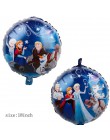 1pc Cartoon księżniczka syrenka z balonów foliowych Baby shower dziewczyna nadmuchiwane helem Globos dzieci dekoracje na przyjęc