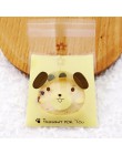 50 sztuk/partia Cute Heart Theme cukierki Cookie torby ślubne cukierki na przyjęcie urodzinowe Buscuit worek do pakowania świąte