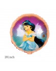 1pc Cartoon księżniczka syrenka z balonów foliowych Baby shower dziewczyna nadmuchiwane helem Globos dzieci dekoracje na przyjęc